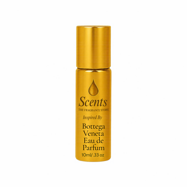 Scents Inspired by Bottega Veneta, 10 mL fragrance oil roll-on bottle