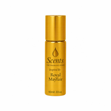 Scents Inspired by Creed Royal Mayfair, 10 mL fragrance oil roll-on bottle