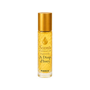 Scents Inspired by Issey Miyake A Drop d'Issey, 10 mL fragrance oil roll-on bottle