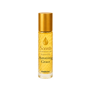 Scents Inspired by Philosophy Amazing Grace, 10 mL fragrance oil roll-on bottle